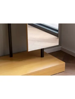 Garderobe Eiche-Dekor 145x138x40,5 cm Flurgarderobe Modern,