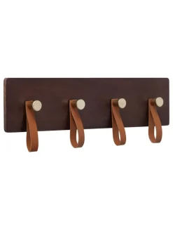 Garderobe "Skado" in Braun - (B)40 x (H)13 cm