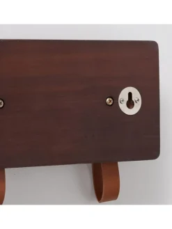 Garderobe "Skado" in Braun - (B)40 x (H)13 cm