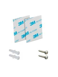 Garderobenleiste in Natur/ Schwarz - (B)40 x (H)5,5 x (T)5 cm