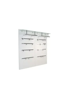 Garderoben-Paneele Aisha in weiß