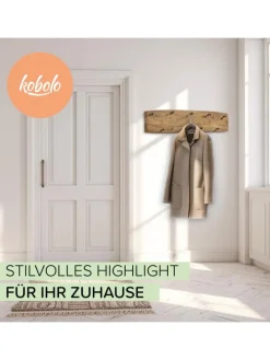 Garderobenpaneele LUDWIG9 in Braun