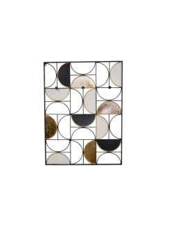 Garderoben-Paneele Luisa in schwarz