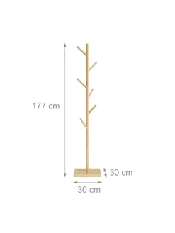 Garderobenständer „Baumform“ in Natur