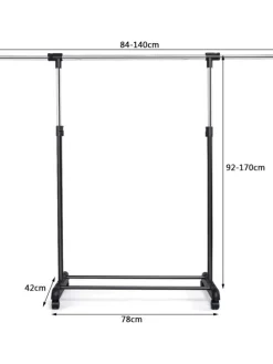 Garderobenständer in Schwarz