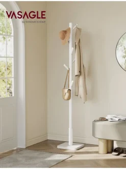 Garderobenständer in Weiß - (H)173 cm