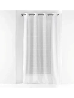 Gardine in weiß