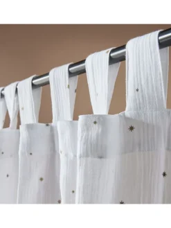 Gardine in Weiß - (L)240 x (B)140 cm