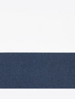 Gartenbank VIVARA in Braun/Weiß/Blau - (W) 160 x (H) 88 x (L) 61 cm