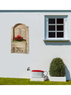 Gartendekoration DECOWINPLANT in Braun