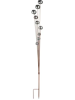 Gartendekoration RUSTY BOULES in Braun