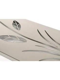 Gartendekoration SUNFLOWERSIGN in Silber