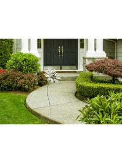 Gartendekoration WHITE FLOWER in Weiß