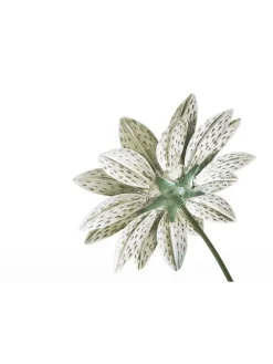 Gartendekoration WHITE FLOWER in Weiß