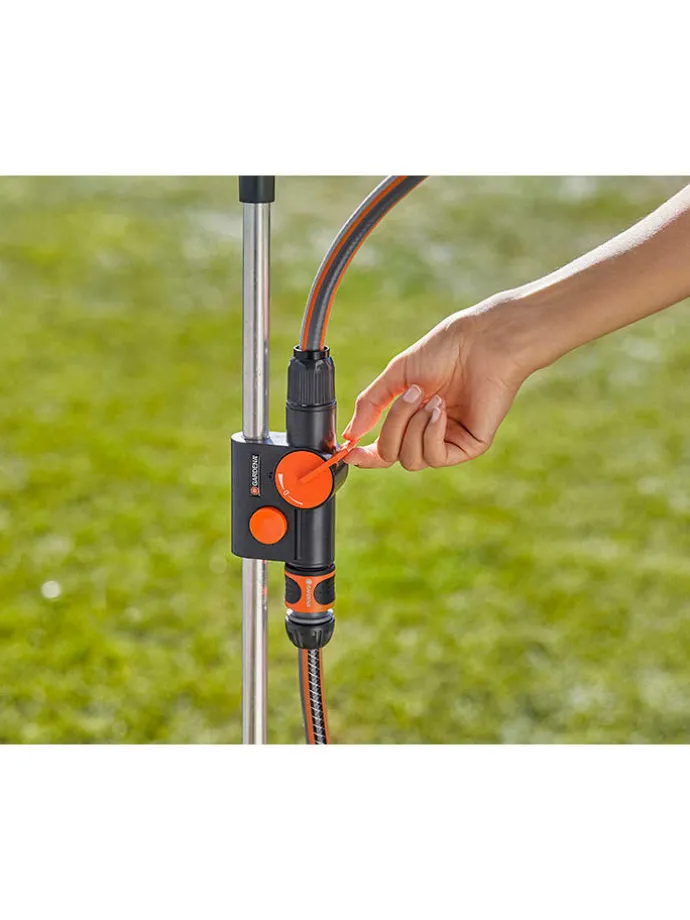 Gartendusche "Trio" in Grau