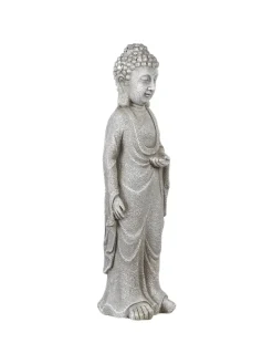 Gartenfigur THOIRY in Grau - (W) 21 x (H) 70 x (L) 20 cm