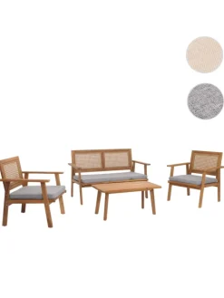 Garten-Garnitur N46, Kissen grau