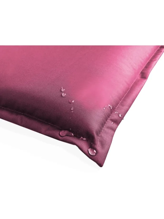 Gartenliegenauflage Polsterauflage Matera in Brombeere