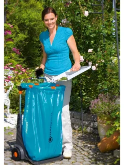 Gartenmobil in Hellblau