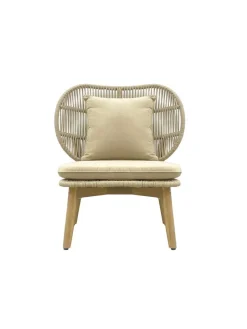 Gartensessel Lasia in Beige