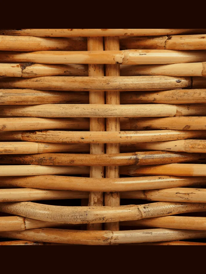 Gartensofa FORLI in Braun/Weiß - (W) 218 x (H) 67 x (L) 94 cm