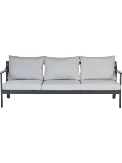 Gartensofa KIATO in Grau - (W) 225 x (H) 77 x (L) 80 cm