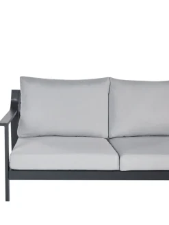 Gartensofa KIATO in Grau - (W) 225 x (H) 77 x (L) 80 cm