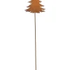 Gartenstab "Baum" in Hellbraun - (B)25 x (H)32,5 cm