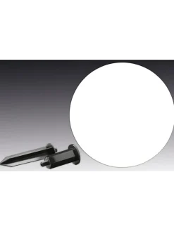 Gartenstecker in Schwarz/ Weiß - (H)63 cm