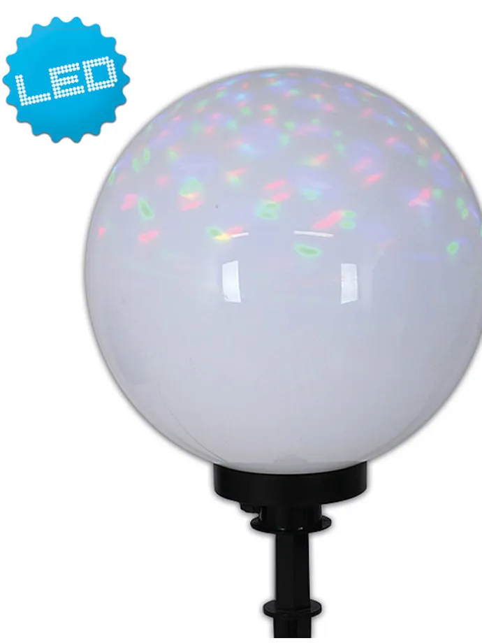 Gartenstecker in Schwarz/ Weiß - (H)63 cm