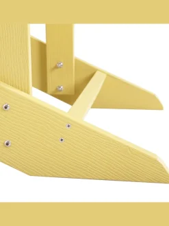 Gartenstuhl ADIRONDACK in Gelb - (W) 75 x (H) 88 x (L) 88 cm