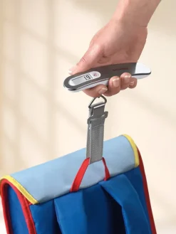 Gepäckwaage "Travel" in Silber - (L)15 cm