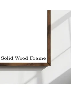 Gerahmter Holzkunstdruck - (L)70 x (B)50 cm