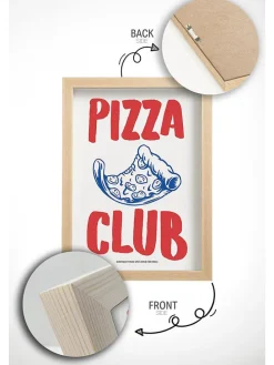 Gerahmter Kunstdruck - (B)33 x (H)48 cm