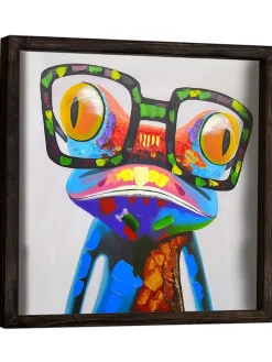 Gerahmter Kunstdruck - (B)34 x (H)34 cm