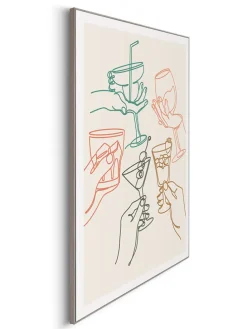 Gerahmter Kunstdruck 