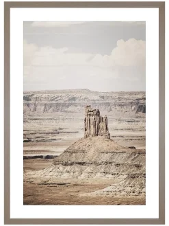 Gerahmter Kunstdruck "Rocks in Arizona" - (L)70 x (B)50 cm