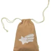 Geschenkbeutel "Shooting Star" in Hellbraun - (B)23 x (H)34 cm