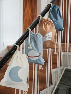 Geschenkbeutel "Shooting Star" in Hellbraun - (B)23 x (H)34 cm