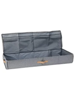 Geschenkpapier-Organizer "Premium" in Hellgrau - (B)90 x (H)12 x (T)30 cm