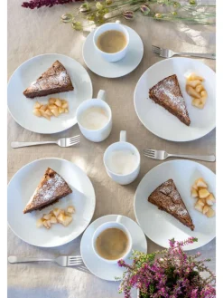 Geschirr-Set, Porzellan Barca in Weiß