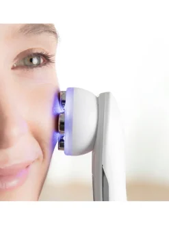 Gesichtsmassagegerät in Weiß - (B)5 x (H)17 x (T)5 cm