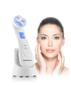 Gesichtsmassagegerät in Weiß - (B)5 x (H)17 x (T)5 cm