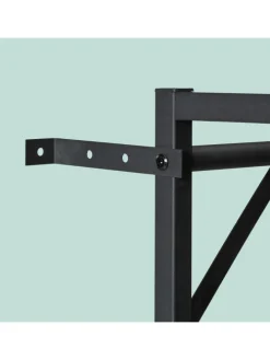 Getränkekistenregal in Schwarz - (B)104 x (H)80 x (T)32 cm