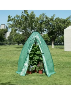 Gewächshaus Hunze in Grün (H)183cm (D)160cm