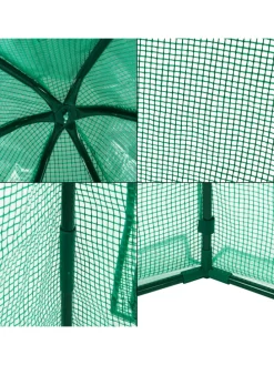 Gewächshaus Hunze in Grün (H)183cm (D)160cm