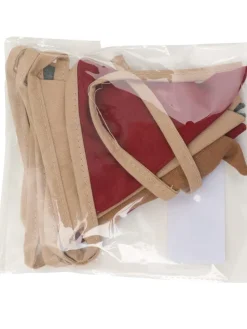 Girlande in Beige/ Bordeaux - (L)200 cm