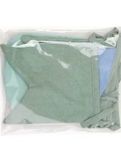 Girlande in Mint/ Hellblau - (L)200 cm