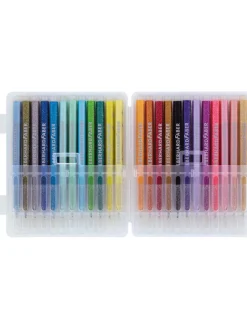 Glitzer-Fasermaler - 24 Stück