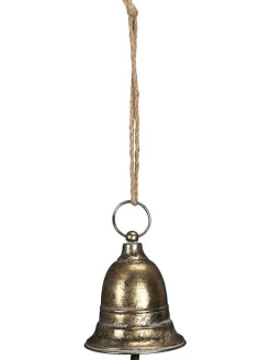Glocke in Gold - (H)17 Ø 17 cm